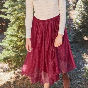 NWT Matilda Jane Clothing Sparkle City Skirt XS